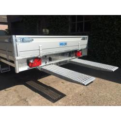 Hulco Medax grote Plateauwagen 4 - 5 of 6 meter KWALITEIT