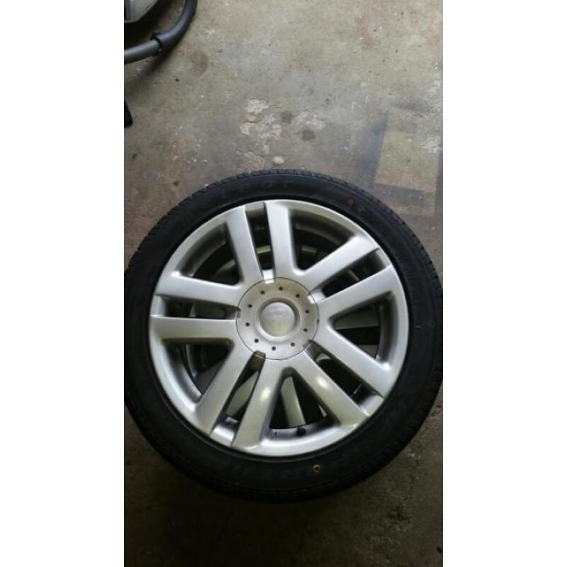 17 inch 5x100 5x112 velgen nieuwe banden vw audi seat skoda