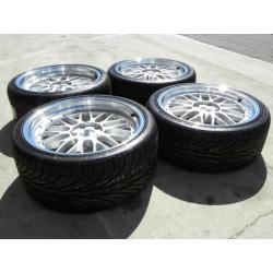 18 inch Le Mans velgen + banden breedset BMW 3 - E46 E90 E36