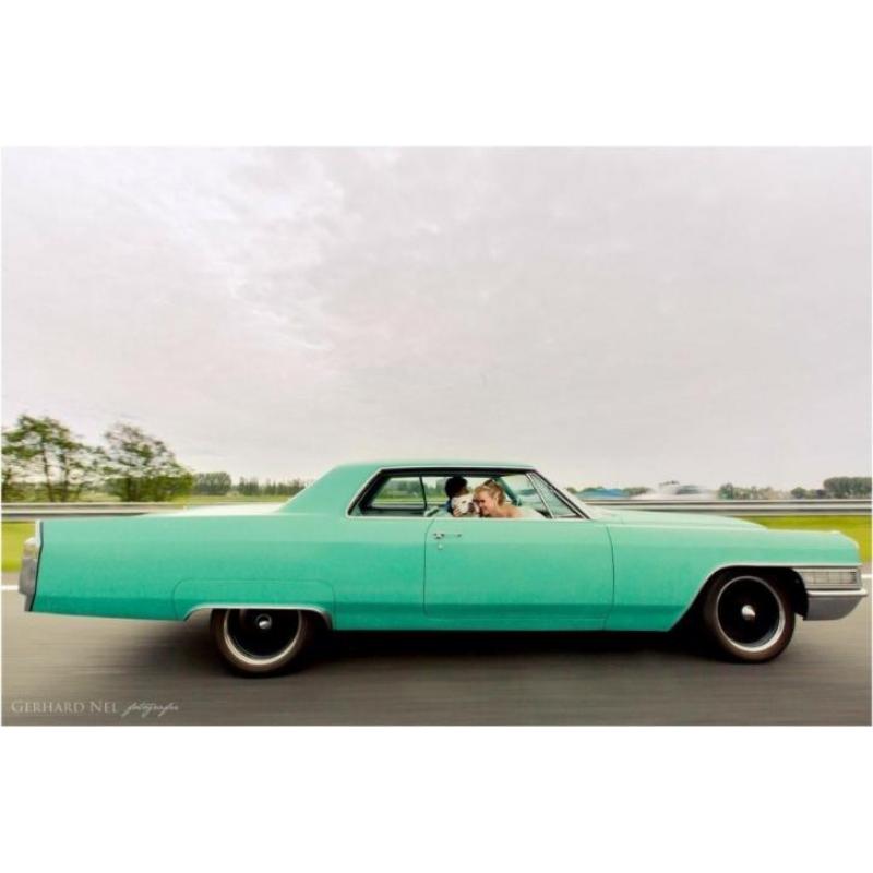 Cadillac Coupe DE Ville 1965 Groen