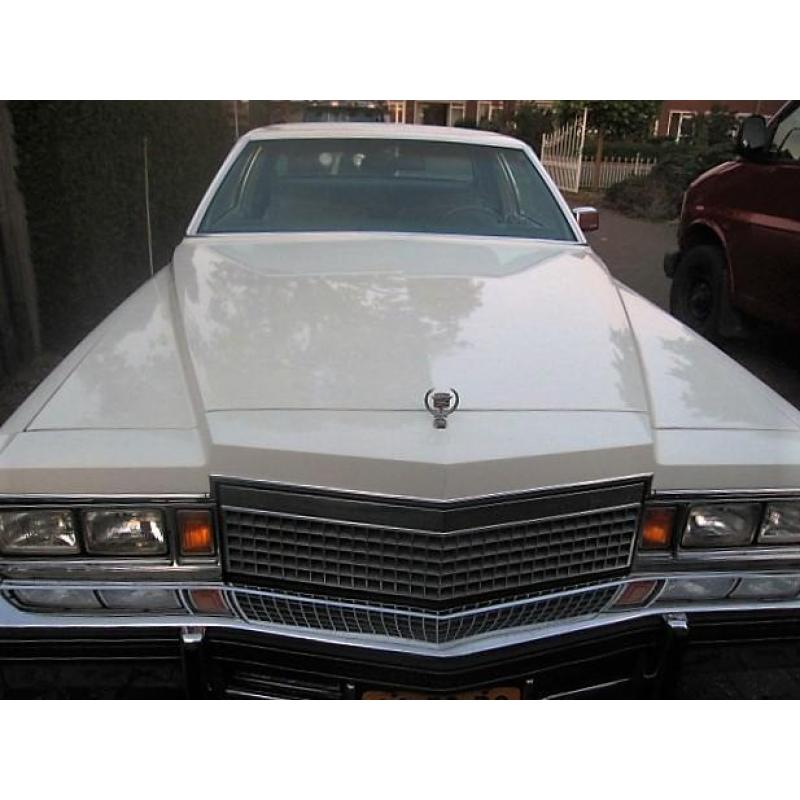 Cadillac CoupeDe Ville 7.0 automaat 1979 Wit