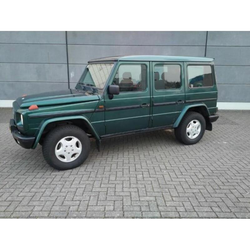 Puch mercedes G 300 TD 1996 Groen 177 pk g-klasse youngtimer