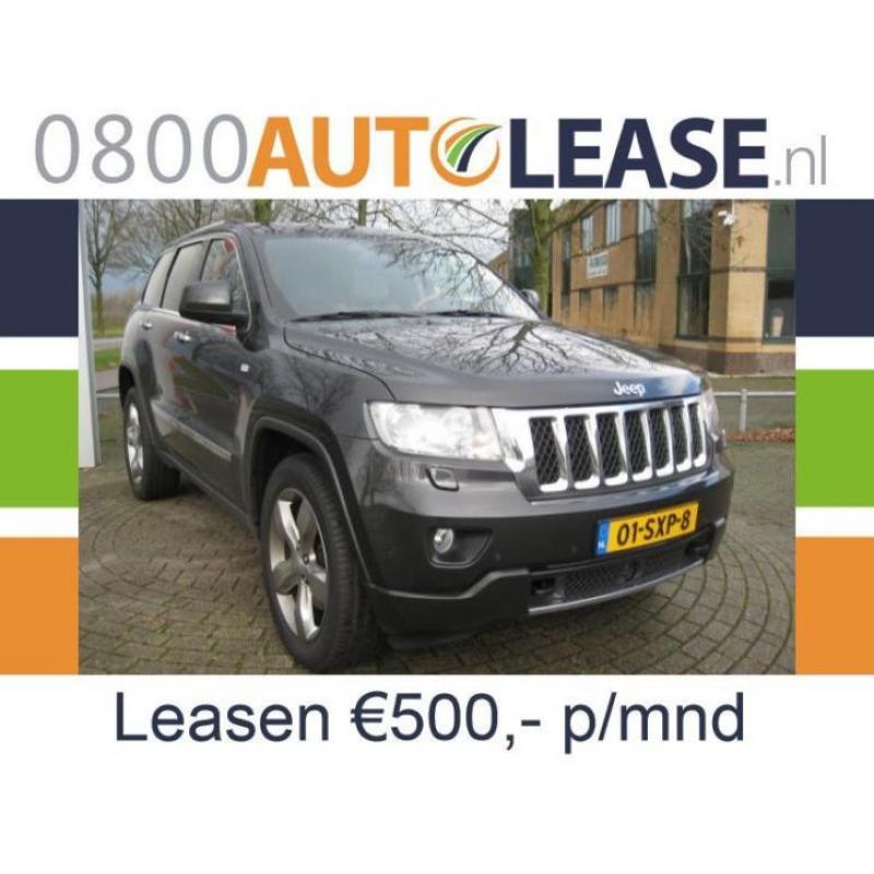 Jeep Grand-Cherokee 3.6 V6 AWD | Lease € 500,– per mnd