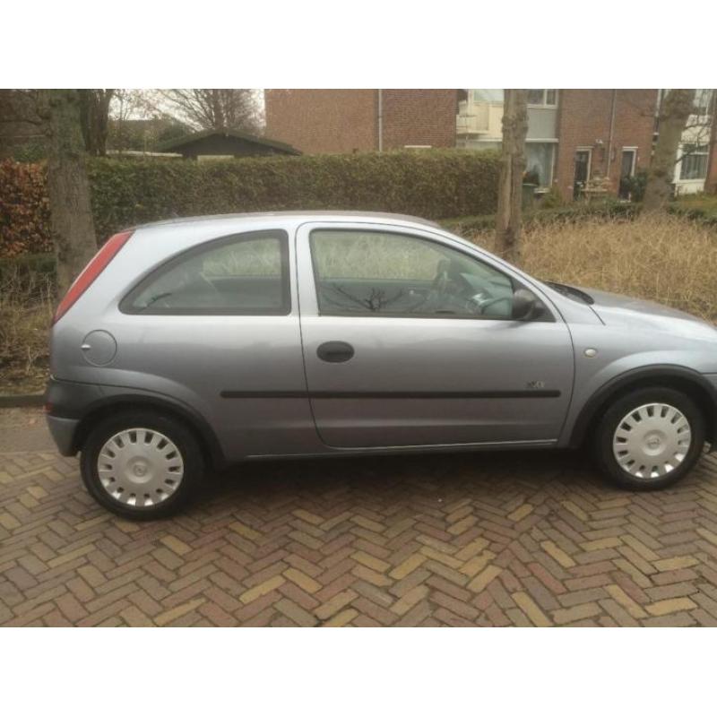 Opel Corsa 1.2 16V BJ 2002 Grijs,NAP 184776KM,Apk nov 2016