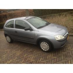 Opel Corsa 1.2 16V BJ 2002 Grijs,NAP 184776KM,Apk nov 2016