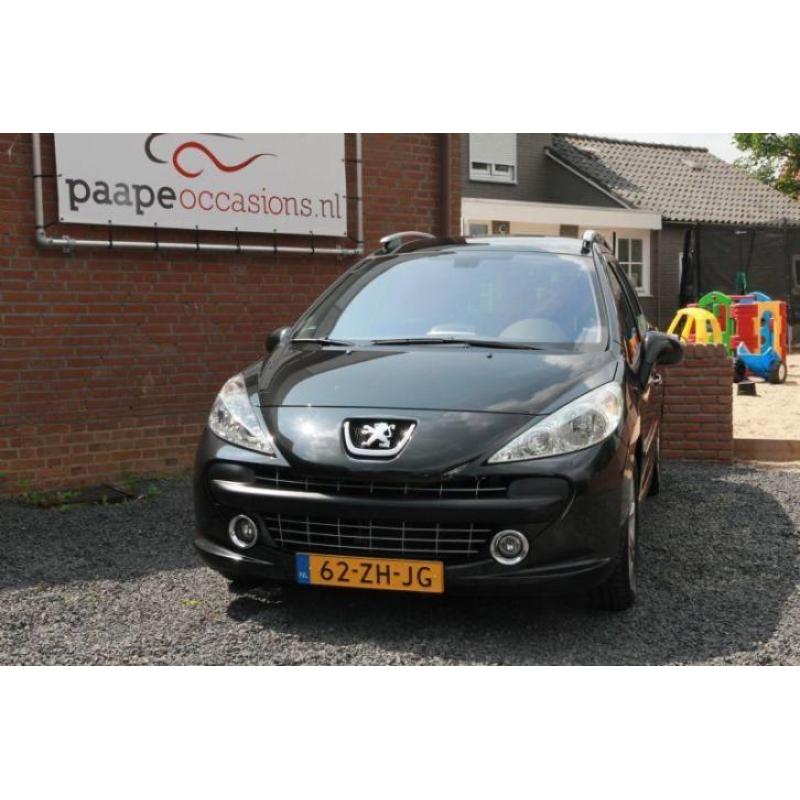 Peugeot 207 SW 1.6 VTI, Vol opties, APK,PD,CC,Tel,Navi