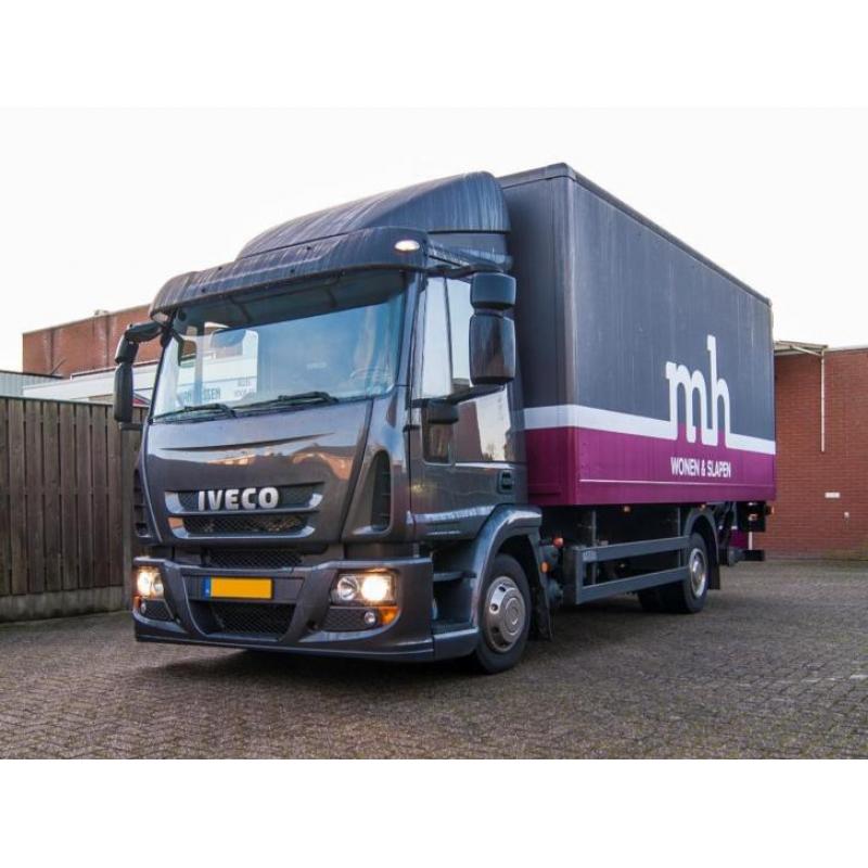 Iveco Eurocargo ML75E16 gesloten + laadklep. Automaat. Euro5