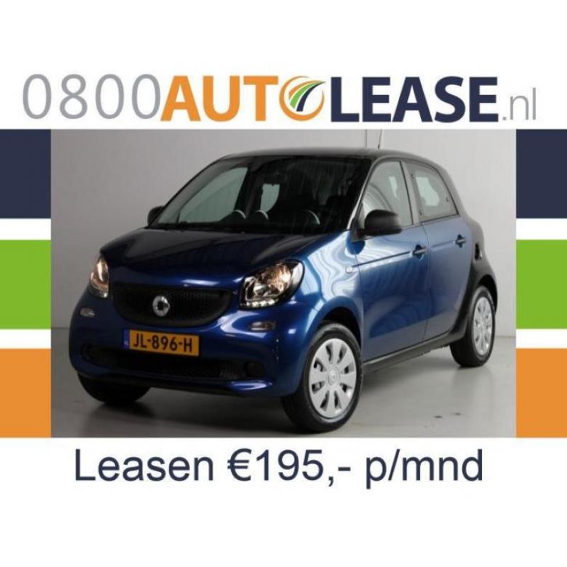 Smart Forfour 1.0 52KW | Lease € 195,– per mnd