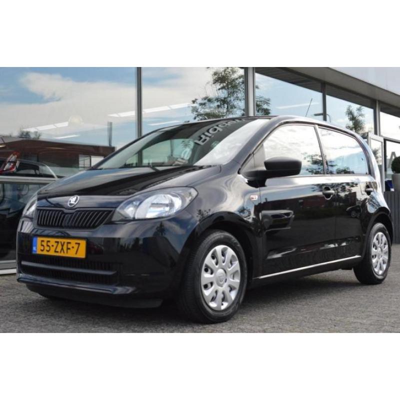 Skoda Citigo 1.0 5 Deurs Navigatie 44KW 2013 Zwart