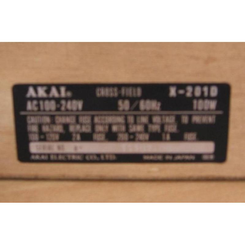 Akai X201D Bandrecorder ( is defect )