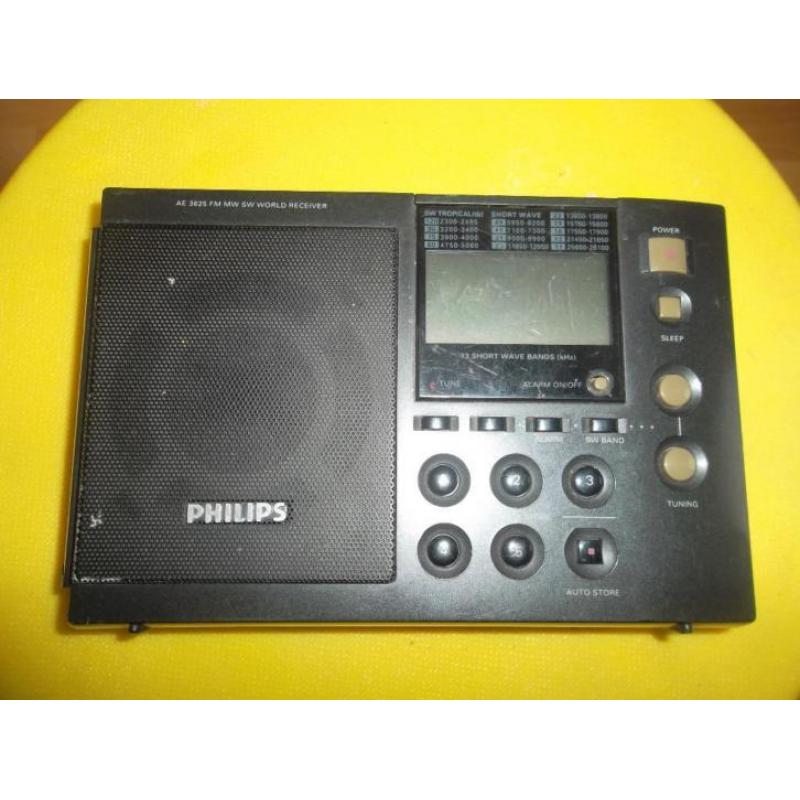 Philips AE3625 radio wereld ontvanger