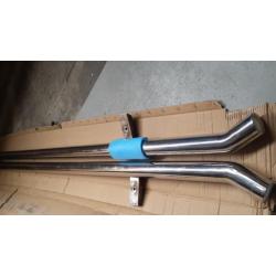 Side bars rvs gepolijst Vivaro verlengd