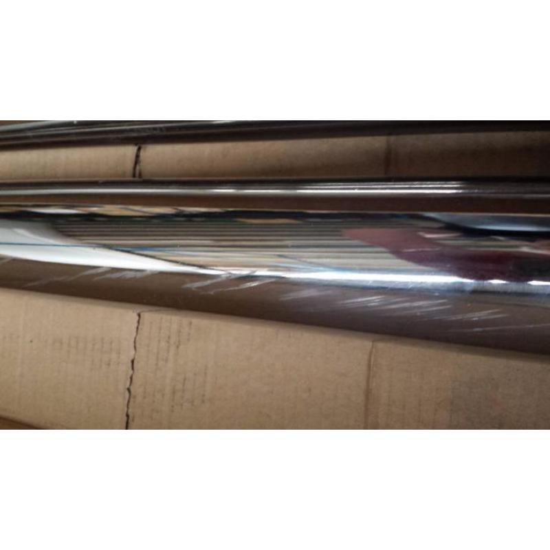 Side bars rvs gepolijst Vivaro verlengd