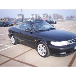 Saab 9-3 2.0 T Cabrio AUT 1999 Zwart