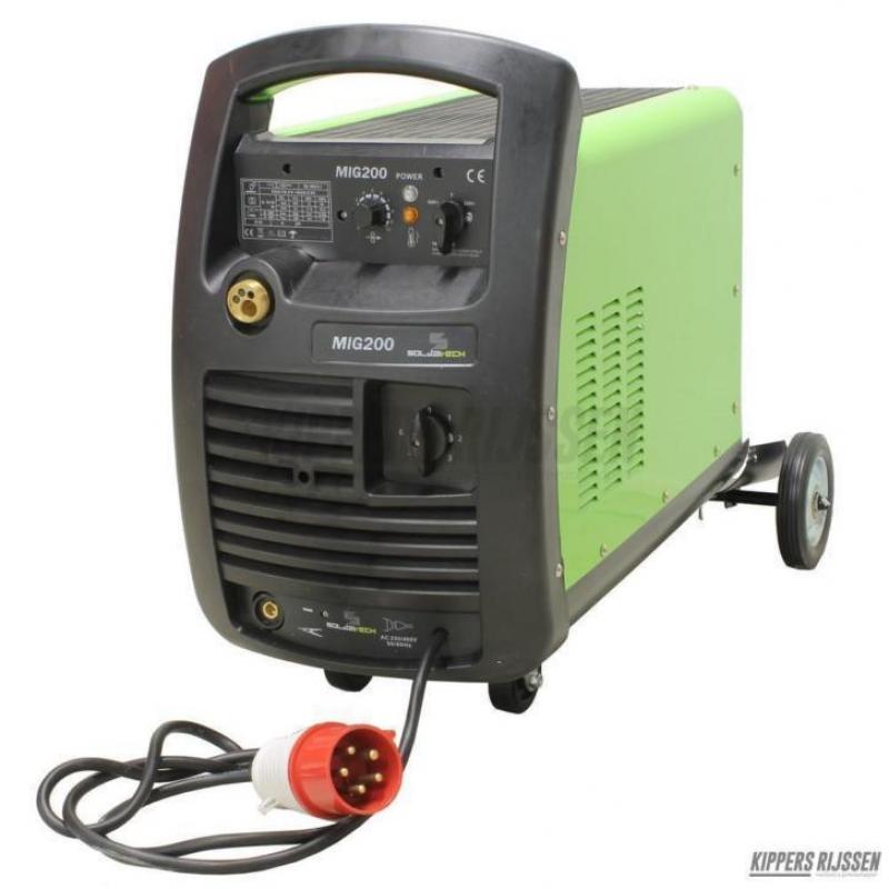 ACTIE SET!! CO2 lasapparaat MW MIG 200 230 / 400V 200AMP!!