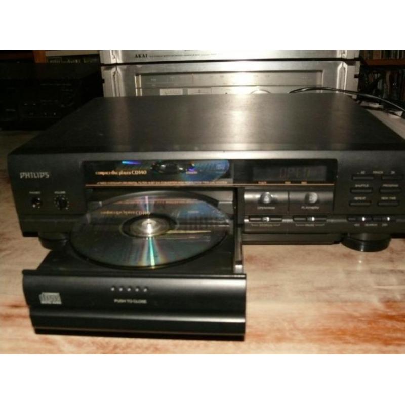 cd140 philips compact disc player cd 140 zonder ab