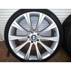 Bmw 5 serie e60+e39 6 serie 20 inch velgen + banden