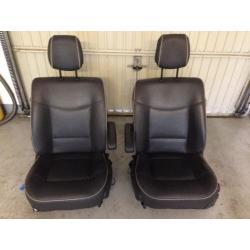 2 leren Stoelen voor Renault Espace Initiale,Bus,Camper.