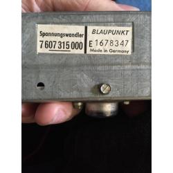 Blaupunkt Porsche 356 spannings omvormer 6 12 volt