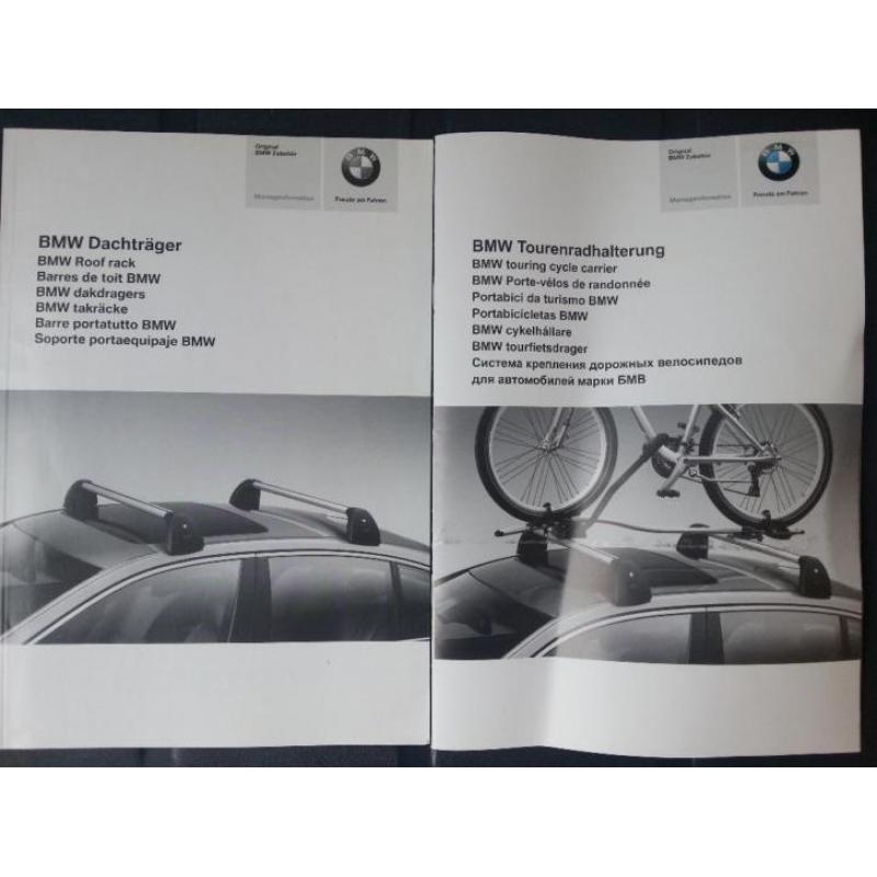 BMW dakdragers + 2 tourfietsdragers