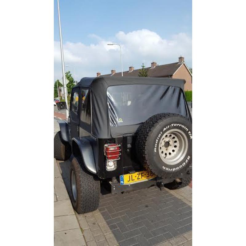 Jeep Wrangler 1989 Zwart