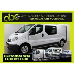 OPEL VIVARO 2.0 CDTI L2H1 DUBBELE CABINE - Lease va €119