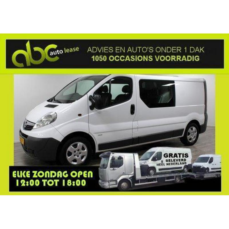 OPEL VIVARO 2.0 CDTI L2H1 DUBBELE CABINE - Lease va €119