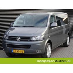 Volkswagen Transporter 2.0TDI 140PK LANG DC MARGE!! LEER NAV