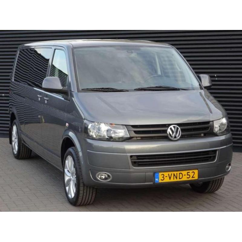 Volkswagen Transporter 2.0TDI 140PK LANG DC MARGE!! LEER NAV