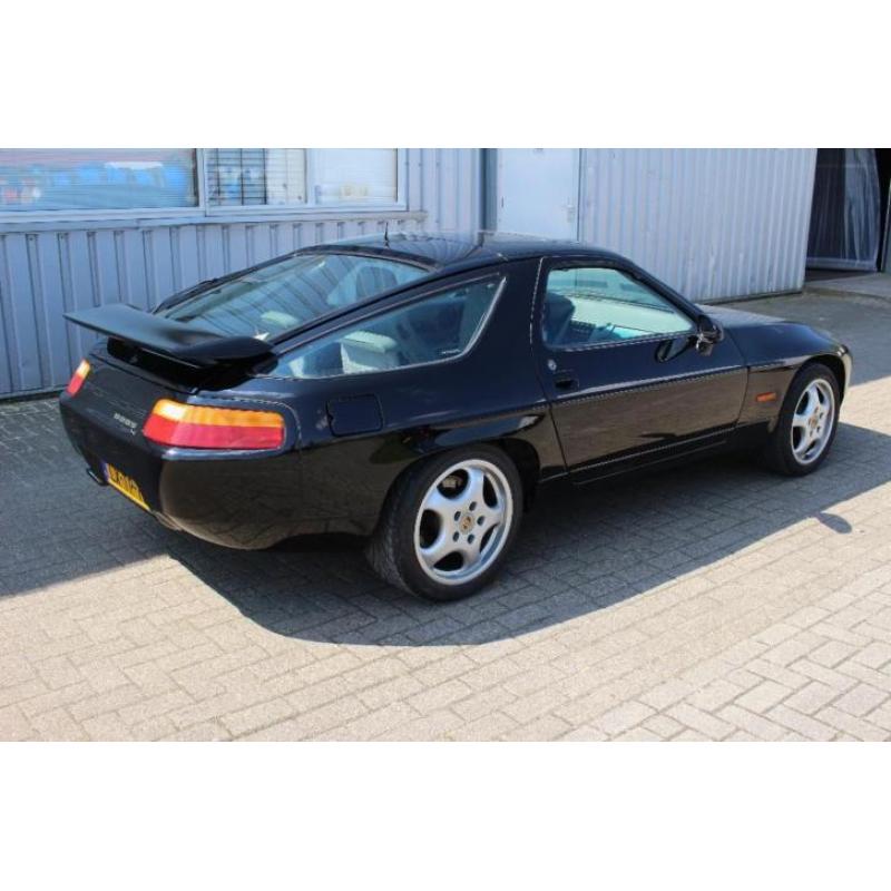 Porsche 928 5.0 S4 Coupe K6 1987 Zwart Handgeschakeld O dak