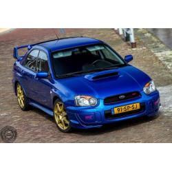 Subaru Impreza 2.0 Turbo WRX STI AWD 2006 Blauw