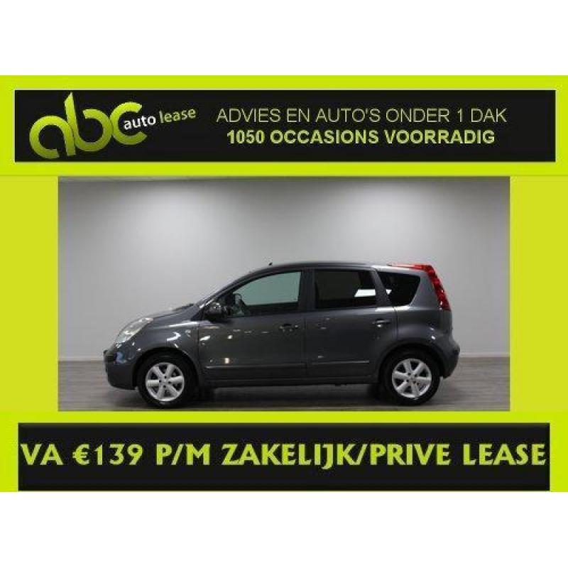 NISSAN NOTE 1.4 PURE 5 DRS MINI MPV Airco v.a €139,- PM.