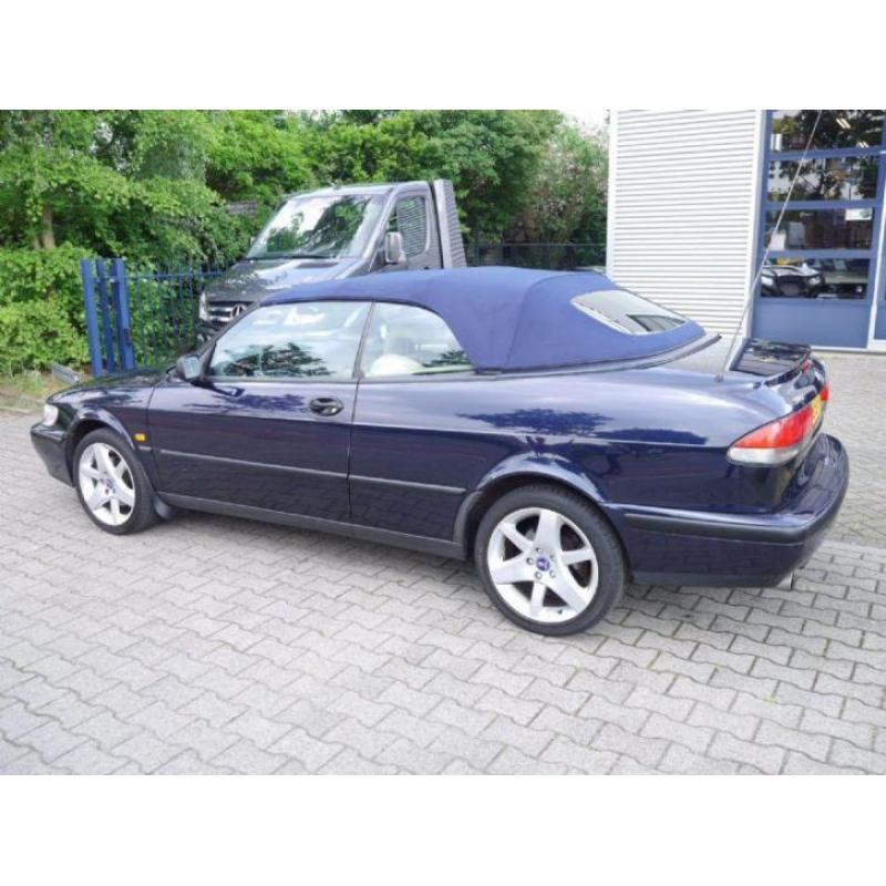 Saab 9-3 Cabrio 2.0t SE 131000KM ! AIRCO LEDER FISCAAL VRIEN