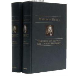 Matthew Henry Bijbelverklaring 9 dln. € 399 / 2 dln. € 195