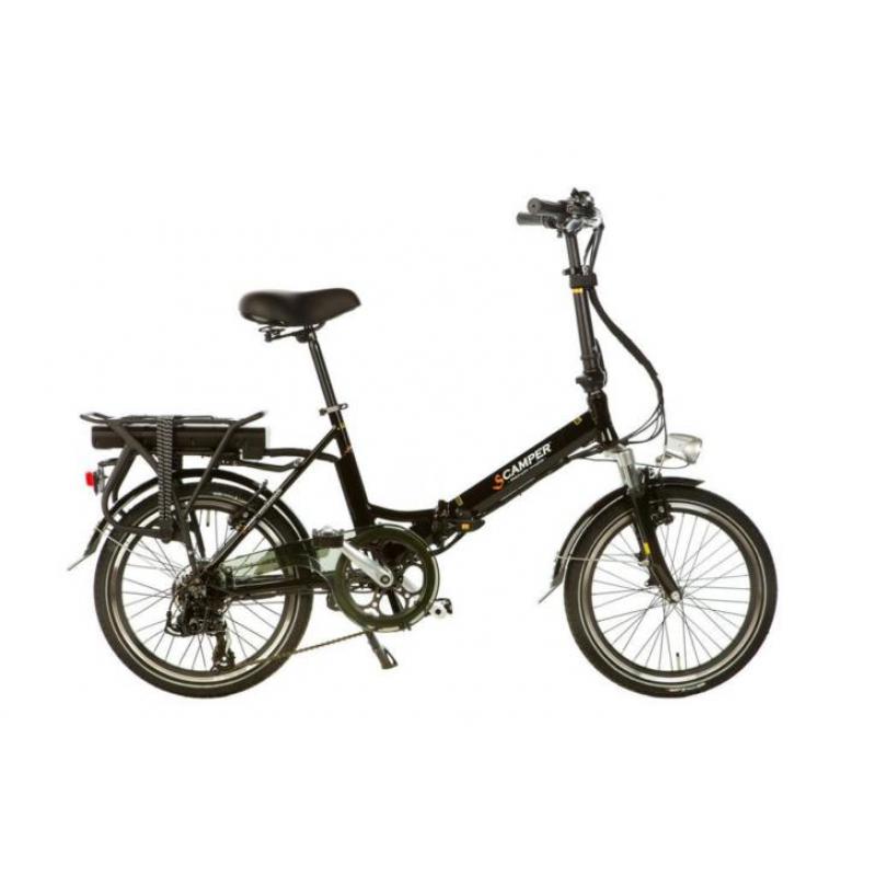 Shinga Elektrische vouwfiets Scamper 36V 250W! >> 70km!