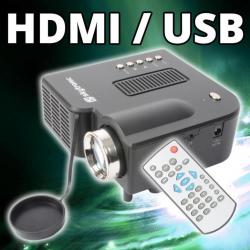 LED Mini Beamer HDMI & VGA *Gratis in huis! Met Garantie*