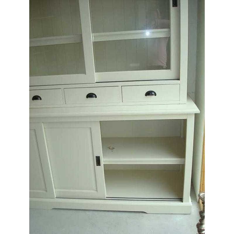 *WHITE WAH cabinet 280 cm 4-schuifdeuren nu €1749,00***