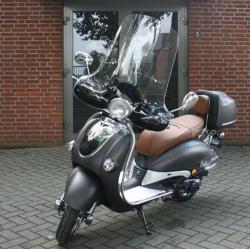 Windscherm hoog Retro Scooter AGM Fosti BTC IVA enz