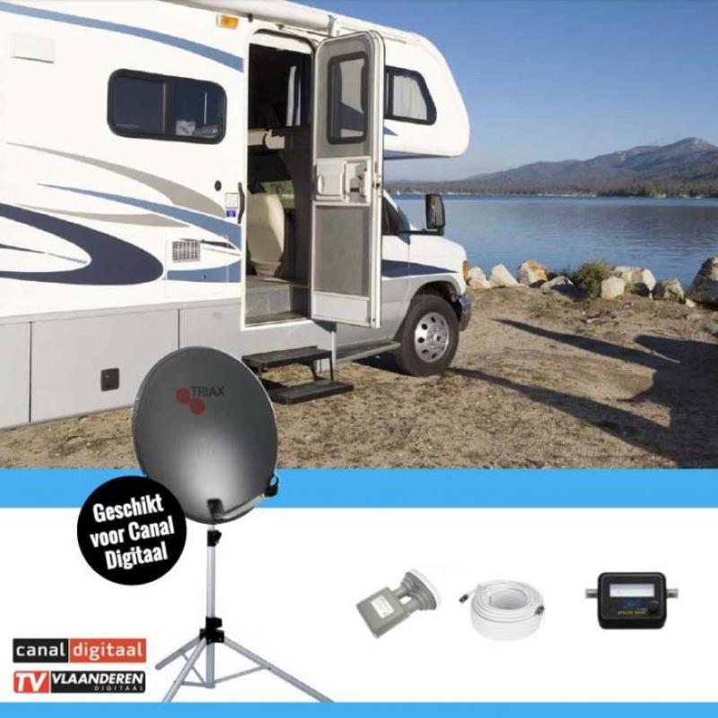 HD campingset recreatieset satellietset CanalDigitaal v.a