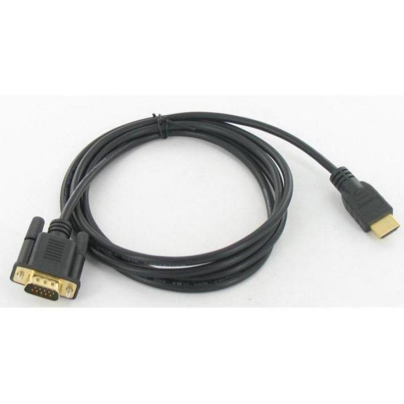 HDMI naar VGA kabel verguld 1,5 meter, bestel direct online!