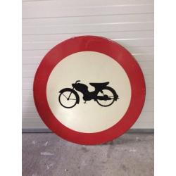 (Emaille) Jaren 60 Verkeersbord Kreidler Verzamelaars item