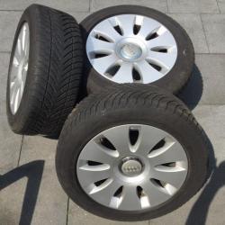 Originele AUDI velgen plus Goodyear winterbanden