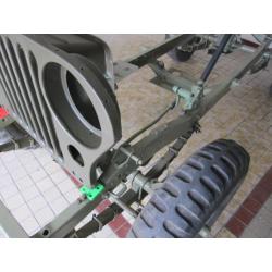 Onderdelen Nekaf Willys m38a1 Chassis met motor