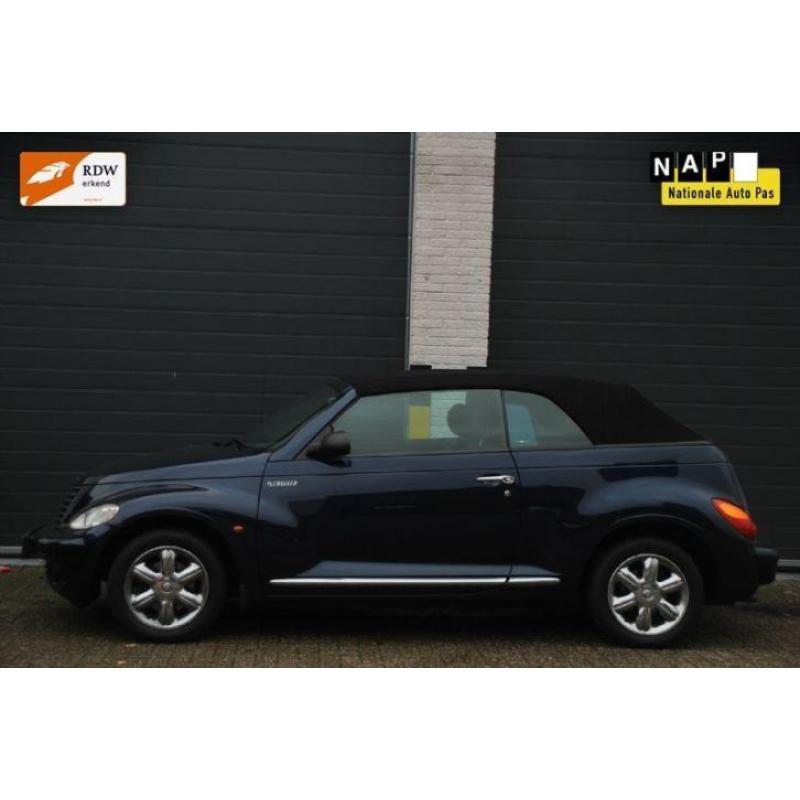 Chrysler PT cruiser cabrio 2.4 Limited, Leder interieur, Air