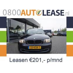 BMW 1-Serie 1.6 116I 3DR | Lease € 201,– per mnd