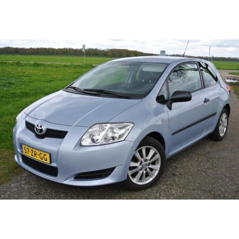 Toyota Auris 1.4 16V,2008,Blauw, Airco,Unieke Kilometerstand