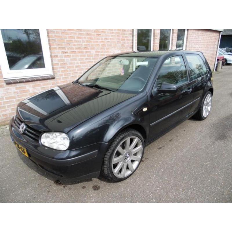 VW Golf 1.9 TDI 2002 252XXXKM Zwart Airco!