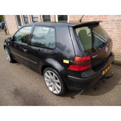 VW Golf 1.9 TDI 2002 252XXXKM Zwart Airco!