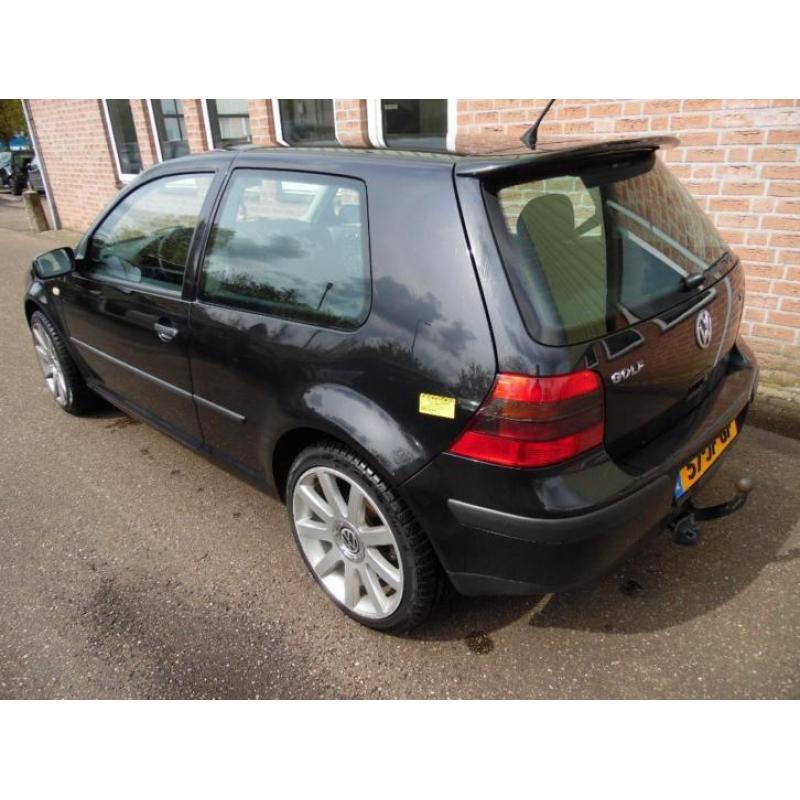 VW Golf 1.9 TDI 2002 252XXXKM Zwart Airco!