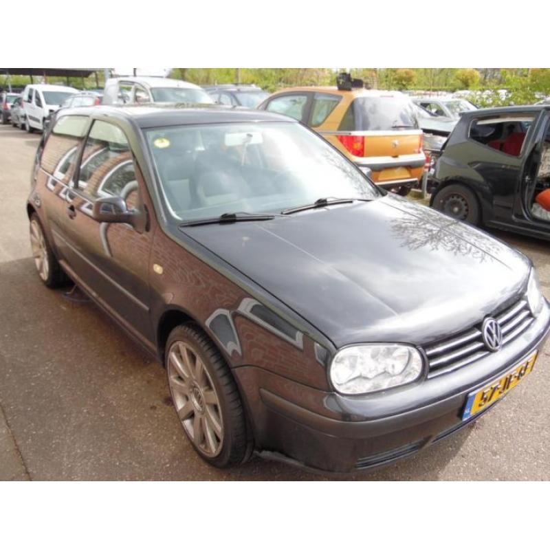 VW Golf 1.9 TDI 2002 252XXXKM Zwart Airco!